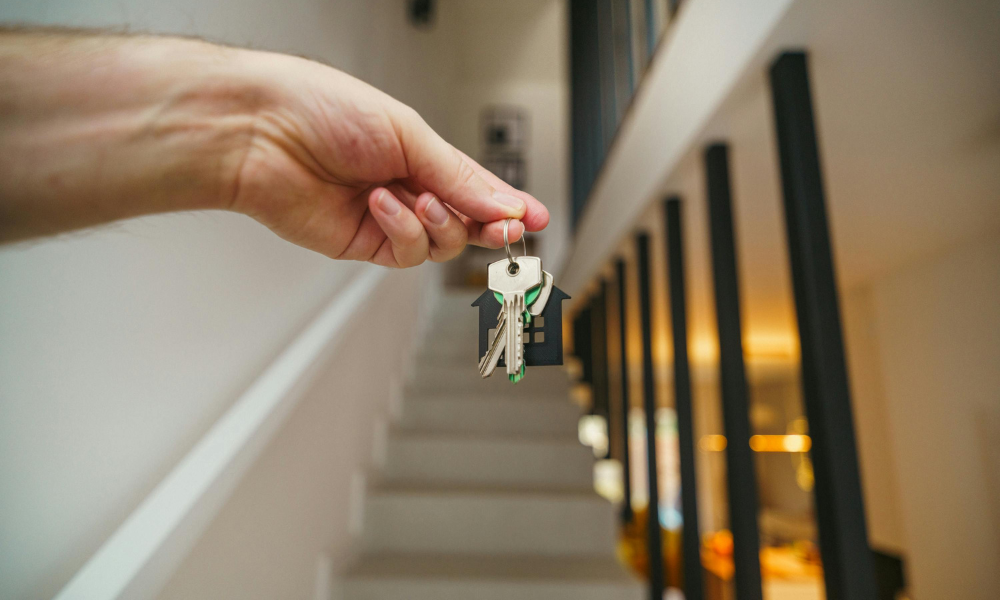 clé d'appartement à louer