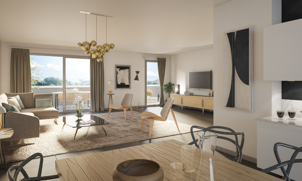 Superficie d'un logement T4 STOA Grouoe