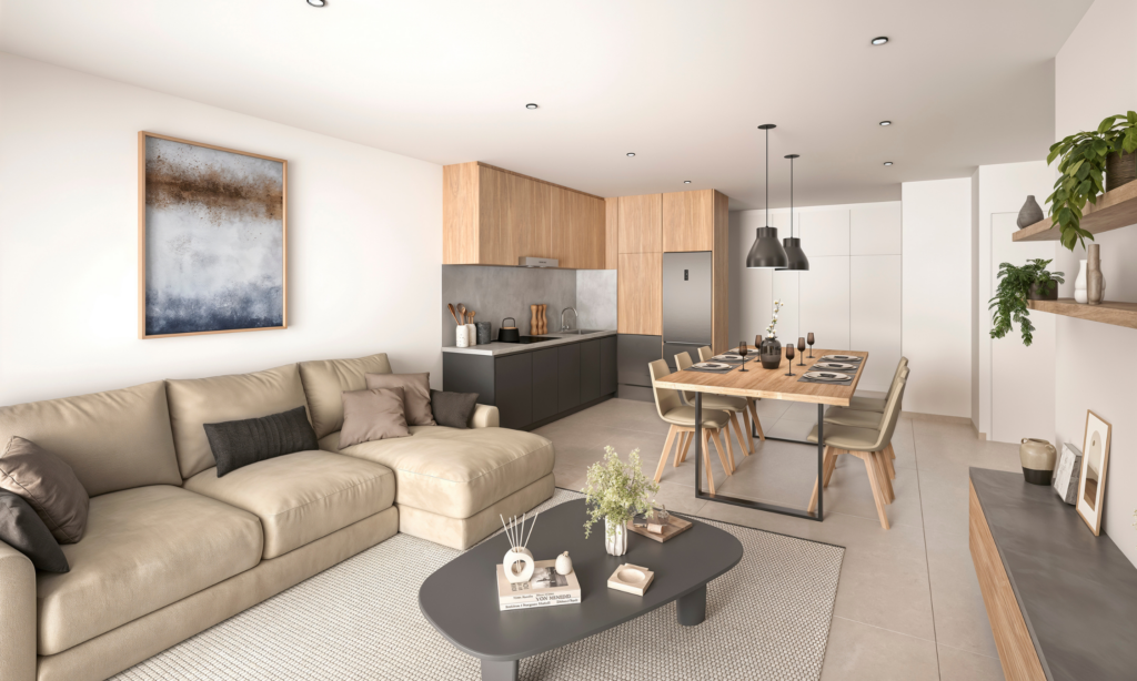 Perspective intérieure STOA Groupe