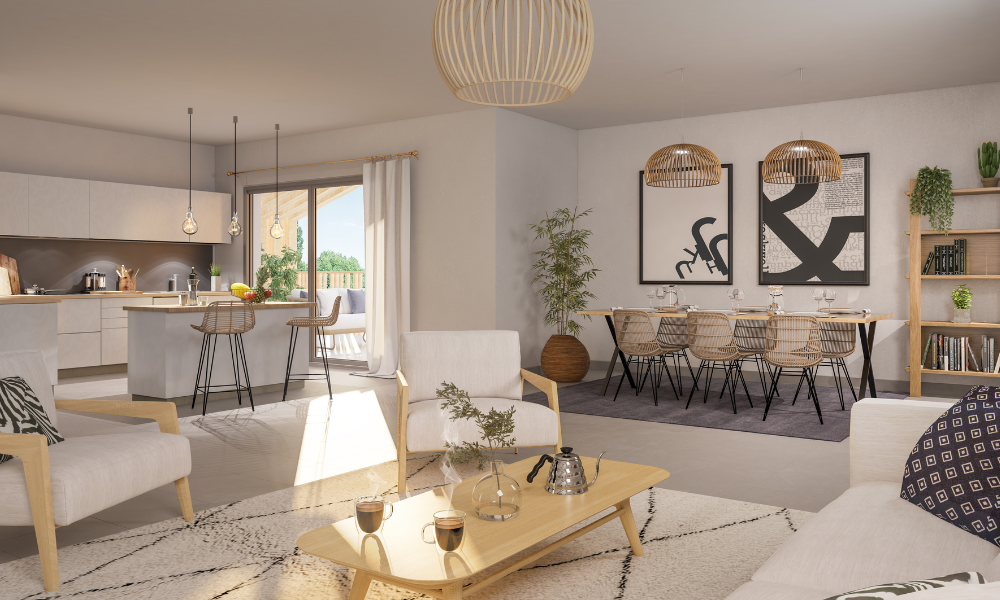 Intérieur d'une résidence STOA Groupe